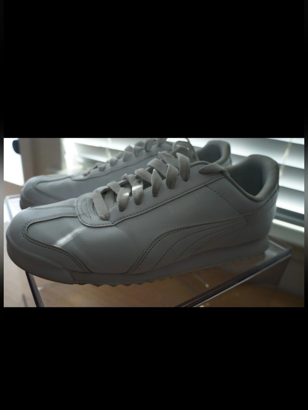 Puma Roma Basic 353572 21Classic White Casual Men Shoes Sneakers Size 11.5 #054